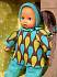 Кукла из серии Baby Pure Малыш в костюме с колпаком  - миниатюра №5